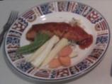 Poached Salmon in a Tomato and Chilli Sauce