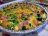 Hash Browns Ham Quiche. Recipe by ratherbeswimmin'