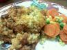 Turkey Chili Cheese Pie With Cornmeal Crust