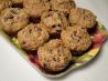 Mini Banana Chocolate Chip Muffins. Recipe by Debbwl