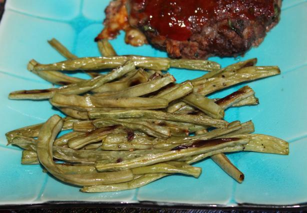 Roasted Green Beans. Photo by Boomette