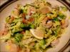Green & Yellow Squash 'linguini' W/ Shrimp Scampi. Recipe by esactress