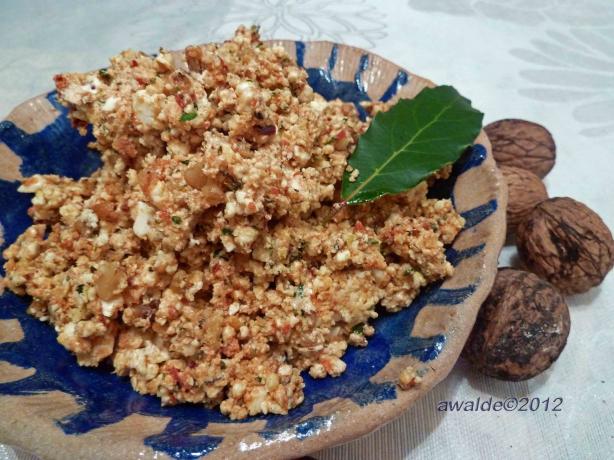 Middle Eastern Feta Spread. Photo by awalde