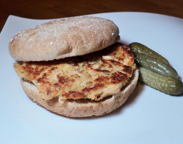 Salmon Burgers. Photo by Nif