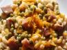 Deluxe Mac & Cheese With Ham and Peas. Recipe by Chef shapeweaver &copy;