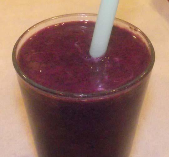 Blueberry Kefir Smoothie. Photo by NorthwestGal