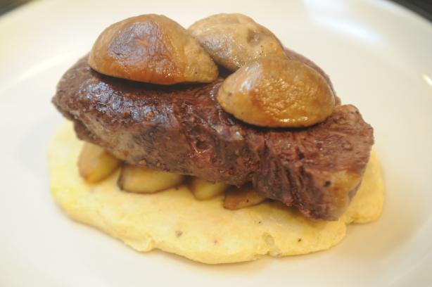 Filet Mit &Auml;pfeln (Austria). Photo by GiddyUpGo