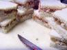 Goat Cheese-Pecan Finger Sandwiches. Recipe by alligirl