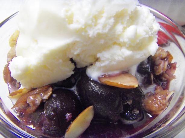Sweet Cherry Crisp. Photo by alligirl