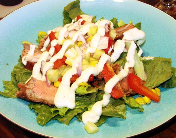 Southerwestern Pork Tenderloin With Corn Salad. Photo by Boomette