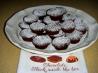 Mini Flourless Espresso Chocolate Cupcakes. Recipe by Cathy Tedder