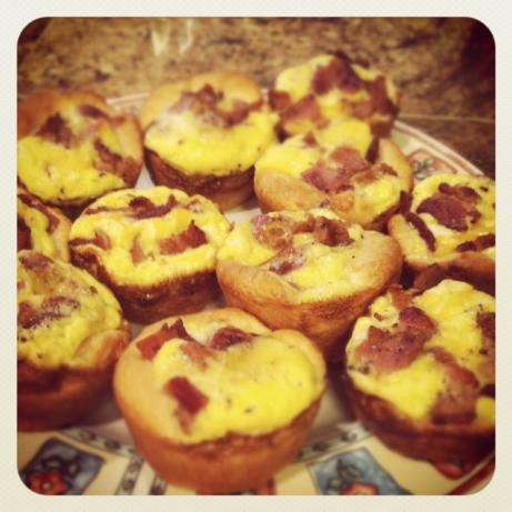 Bacon Egg and Cheese Biscuit Cups. Photo by SkinnyMinnie
