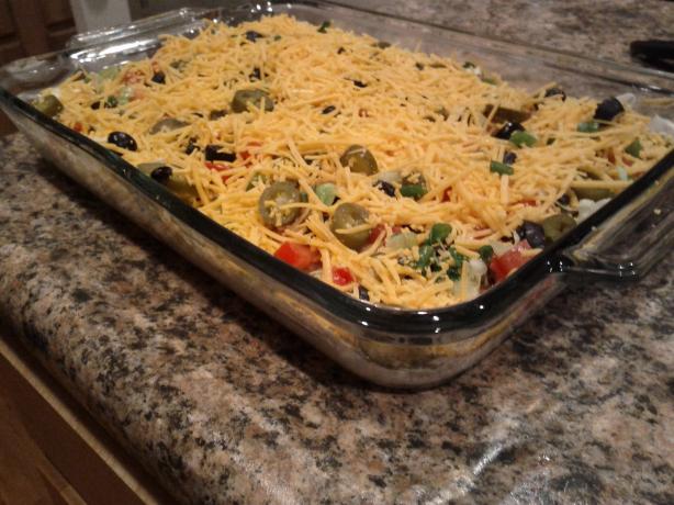 The Best Taco Dip Ever!!!. Photo by nelli526