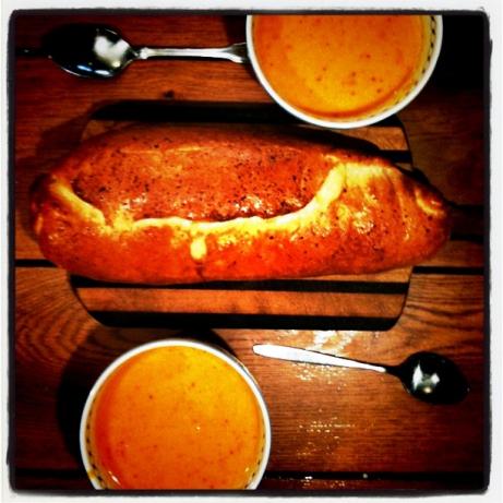 Spicy Carrot-Coconut Soup Recipe. Photo by tomatetom
