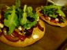 Warm Goat Cheese & Balsamic Onion Personal Pizzas