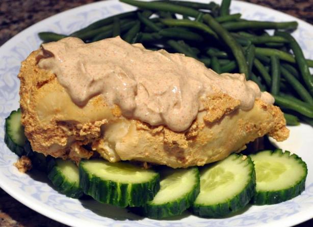 Low Calorie Tandoori Inspired Chicken. Photo by KateL