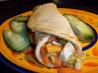 Fabulous Flat Bread (Tandoori Roti) Sandwiches. Recipe by Weekly Challenge