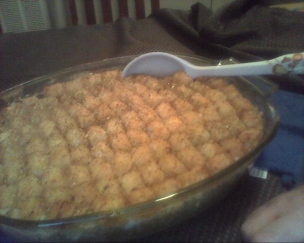 Tator Tot Casserole. Photo by jodieleigh