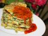 Zucchini,corn and Coriander Fritters. Recipe by Noo