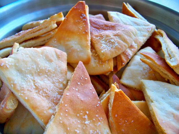 Fresh Baked Pita Chips. Photo by Prose