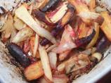 Lemon Roasted Onions & Carrots. Photo by JustJanS
