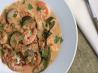 Spicy Goan Shrimp Curry With Eggplant. Recipe by Sweet Tortellini