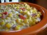 Slow Cooker Chive-And-Onion Creamed Corn. Recipe by Aunt Sukki