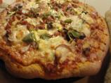 100% Whole Wheat Pizza Homemade