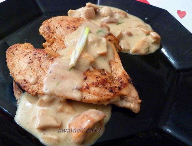 Chicken Breasts With Porcini Mushrooms. Photo by awalde