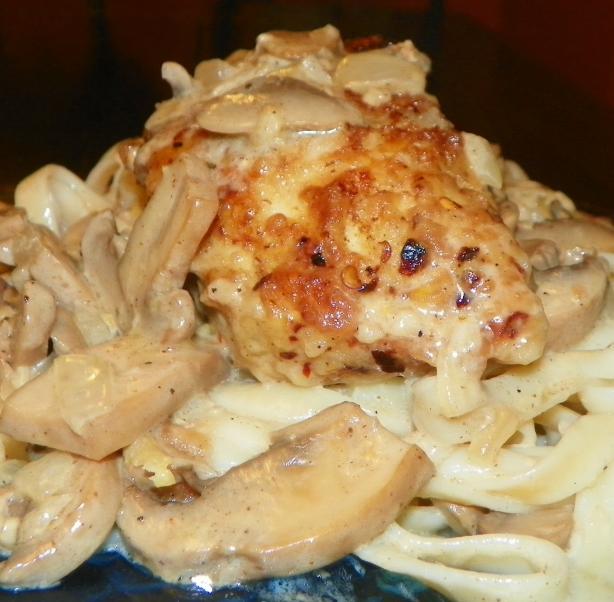 Chicken Breasts in Lemon Mushroom Sauce. Photo by Baby Kato