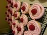 Fresh Raspberry Buttercream Frosting. Photo by DbKnadler