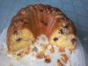 Lemon Pudding Cake W Mixed Berries and Powdered Sugar Glaze. Recipe by SavvyL
