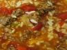Sweet & Savory Stuffed Bell Pepper Soup. Recipe by isingofhislove
