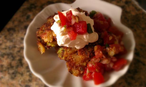 Smashed Potato Pancakes. Photo by threeovens
