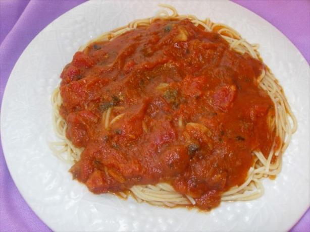 Oh My!!! Spaghetti Sauce (Low Fat). Photo by Loves2Teach