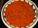 Kuwaiti Daqoos (Tomato, Garlic, Cilantro Sauce). Photo by Leggy Peggy
