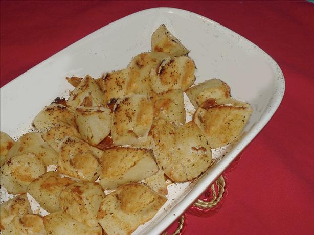Roasted Garlic Potato Bites. Photo by Bergy