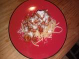Bucatini Con Melanzane E Salsiccia