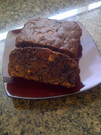 Double Chocolate Peanut Butter Zucchini Bread. Photo by MCaram