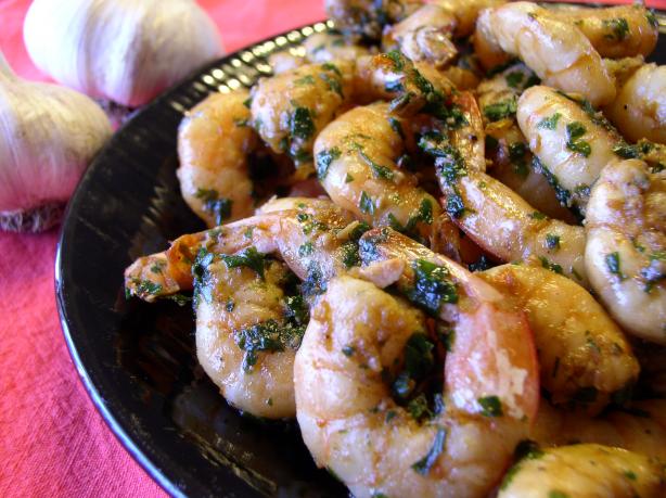 The Best Garlic Shrimp in the Whole Wide World. Photo by Bayhill