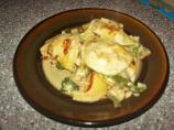 Ravioli and Broccoli Alfredo. Photo by PSU Lioness