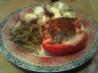 Meatloaf Stuffed Red Peppers. Recipe by jodieleigh