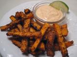 Spicy Sweet Potato Fries With Sriracha Dipping Sauce