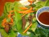 Beer-And-Sriracha-Marinated Beef Lettuce Cups. Recipe by gailanng