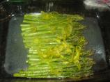 Asparagus With Pepperoncini in Lemon Juice