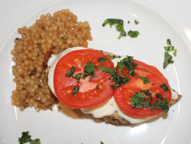 Chicken Caprese. Photo by Thyme Savours