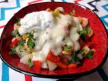 Shrimp Potato Nachos