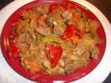Pressure Cooker Steak and Vegies