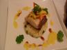 Seared Mahi-Mahi W Risotto & Mango Sauce