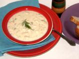 Creamy Alfredo Clam Chowder. Photo by Spice Guru